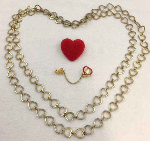 Collana maglia cuore gioielli