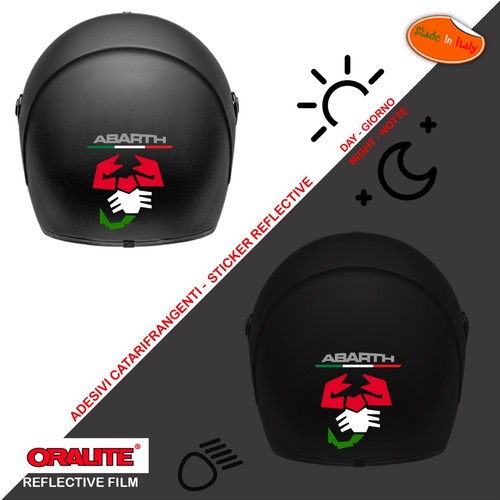 Adesivi casco rifrangenti