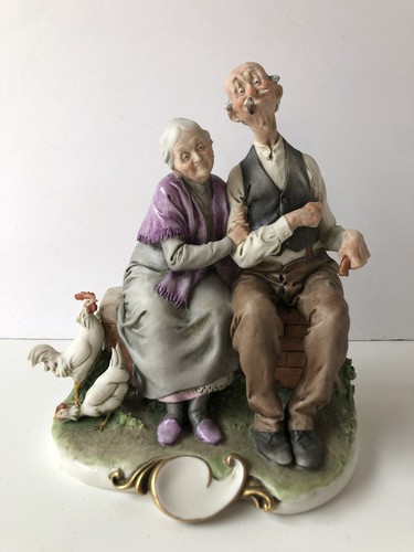 Statuina vintage capodimonte - statuina,