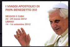 Vaticano Vaticano 2013 libretto francobolli MH 0- 22 n.1790/91 viaggi papali 2012 MNH