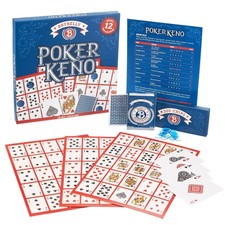 Poker Keno Game Set with Cards
