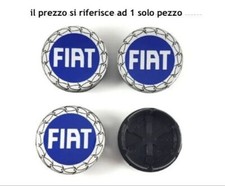 4 tappi coprimozzo borchia