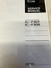 ICOM IC-F3GT/F3GS MANUALE DI