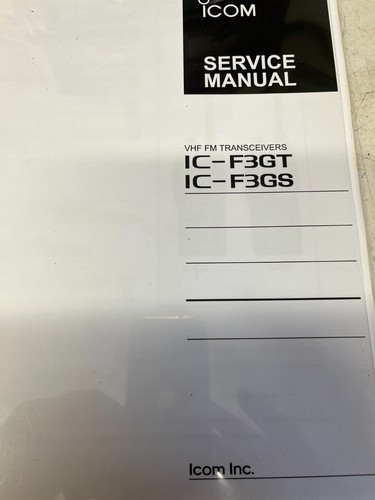 Manuale servizio icom - di,