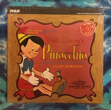 Pinocchio LP Walt Disney RCA
