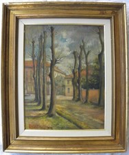 Anselmo BUCCI (Fossombrone 1887–Monza 1955) Viale Regina Margherita a Monza 1934