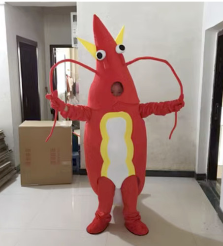 Costume mascotte aragosta