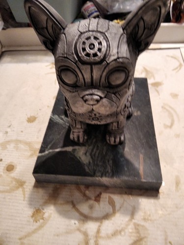 Scultura resina con - resina-, 3d-