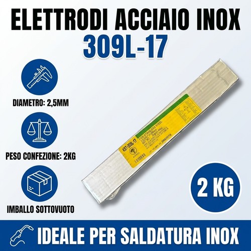 Elettrodi acciaio inox 309l - elettrodi,