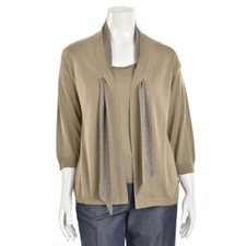 Escada 2Pc Khaki/Metallic