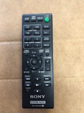 SONY SYSTEM AUDIO REMOTE
