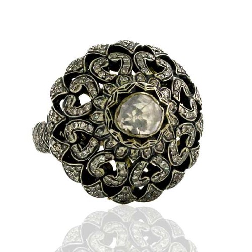 Anello vintage argento - anello, in