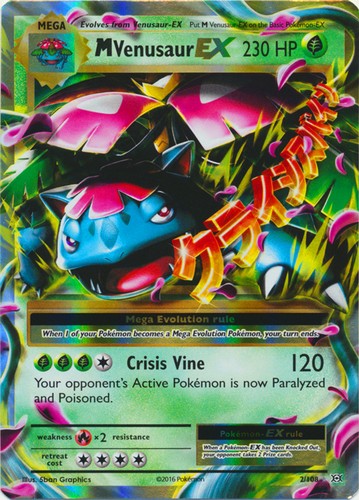 Mega venusaur 108 - mega-venusaur-ex,