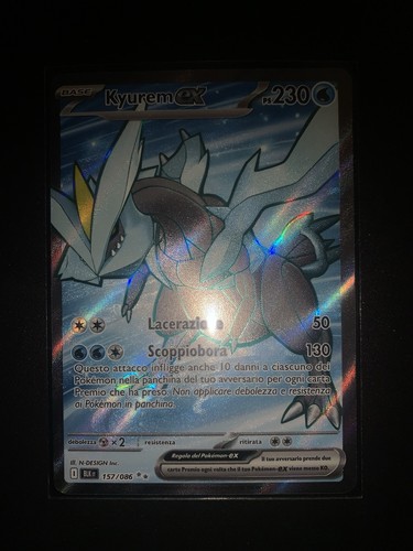 Luce nera kyurem full art - ex,