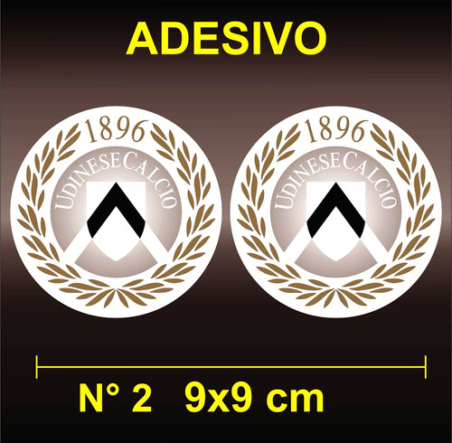 Adesivo sticker udinese - adesivo,