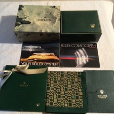 ROLEX SCATOLA E CORREDO PER