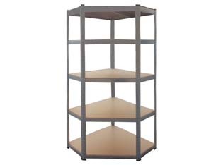 Scaffale angolare kit 5 - scaffale, in