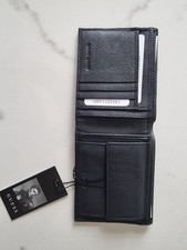 Portafoglio UOMO GUESS  portafoglio in pelle Blu   