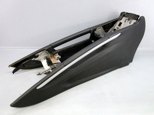 Black leather center - , console