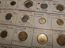 Set of 29 Argentinean Coins