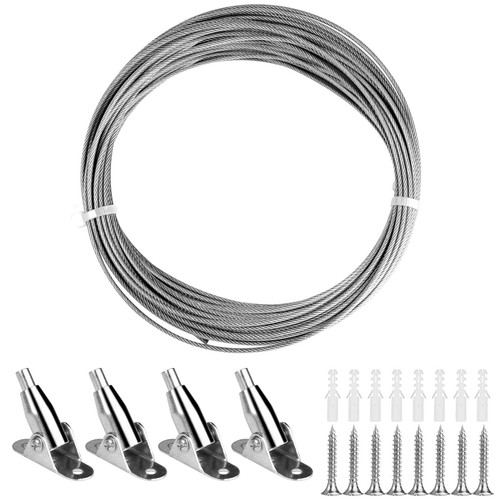 Cavo acciaio 2mm - cavo, 10m