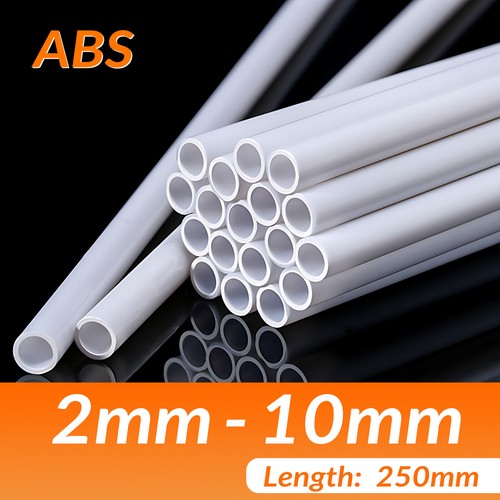 Tubo plastica abs bianco - tubo,