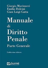 Manuale di diritto penale