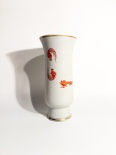 Vaso in Porcellana di Meissen Red Court Dragon Anni 50