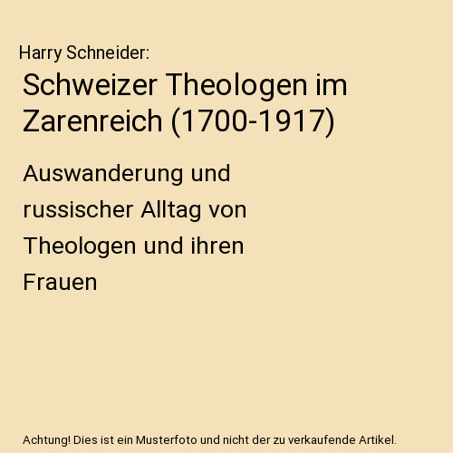 Schweizer theologen - schweizer,