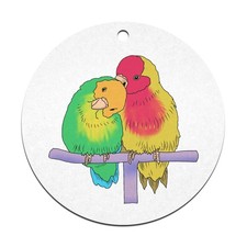 2 palline di Natale piatte 70