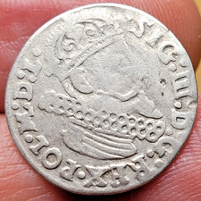 1624 Polonia 3 Groschen moneta