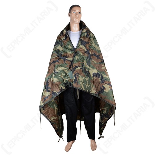 Fodera poncho mimetica