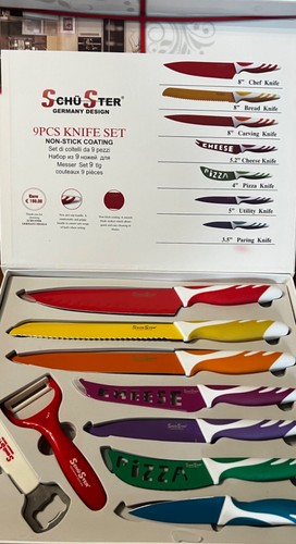 Set coltelli multicolore - coltelli,