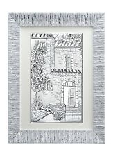 QUADRO PAESAGGIO ARGENTO