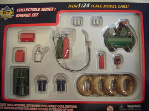 Diorama accessori officina per