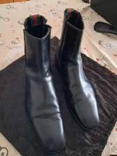 stivaletti uomo Gucci in pelle