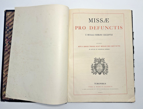 Missale romanum missae - missale,