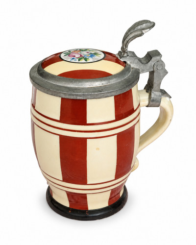 Antico boccale birra ceramica