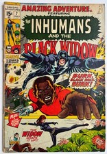 INCREDIBILI AVVENTURE CON GLI INUMANI E LA VEDOVA NERA #7. 1971