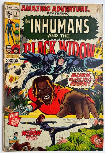The inhumans black widow - the,