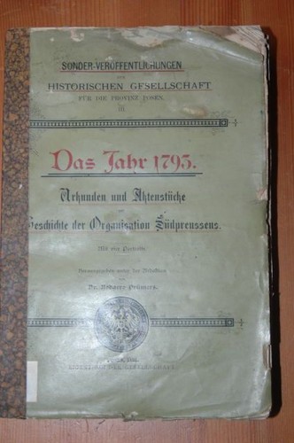 Das anno 1795 - 1795., e