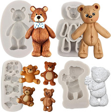 Set Di 4 Stampi in Silicone a