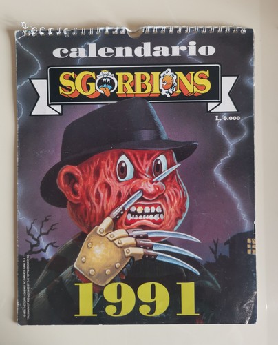 Calendario sgorbions 1990 - calendario,