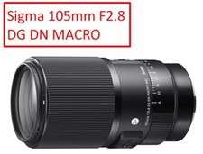 Sigma 105 mm F2.8 obiettivo DG