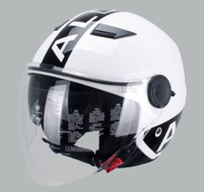 CASCO BIANCO CON DOPPIA