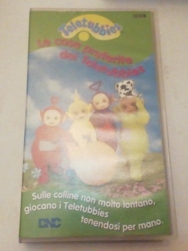 Videocassetta vhs teletubbies - videocassetta,
