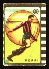 Figurina Originale cicogna tuttocalcio 1947/48 Roffi 38