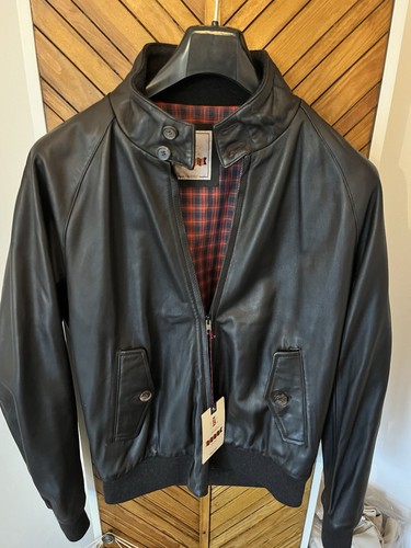 Baracuta leather jacket - g9,