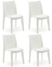 4 pz Poltrona sedia Lady in