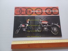 Garelli 50 Tiger Cross anni 60 depliant ITALIANO originale